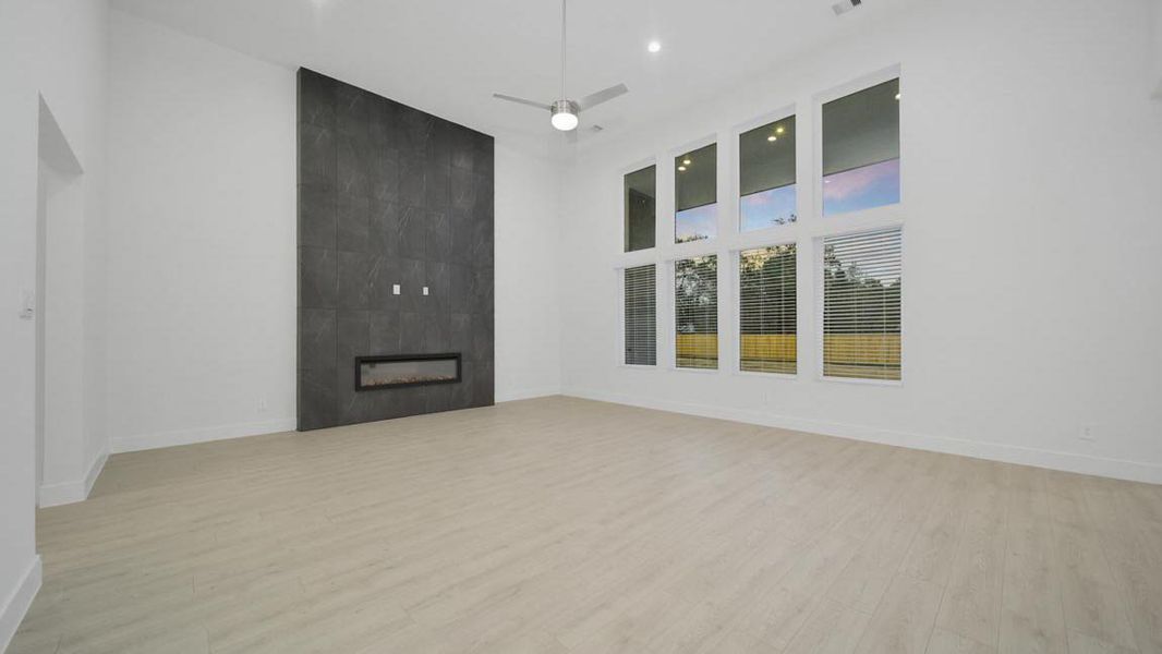 Representative unfurnished interior of a home built from the H70d by D.R. Horton in Butlers Bend Estates, Pinehurst (Image 24).
