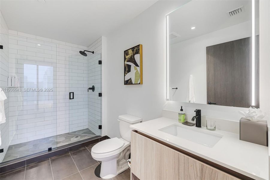 Furnished interior view inside a new home in The Elser Hotel & Residences, Miami (Image 52).