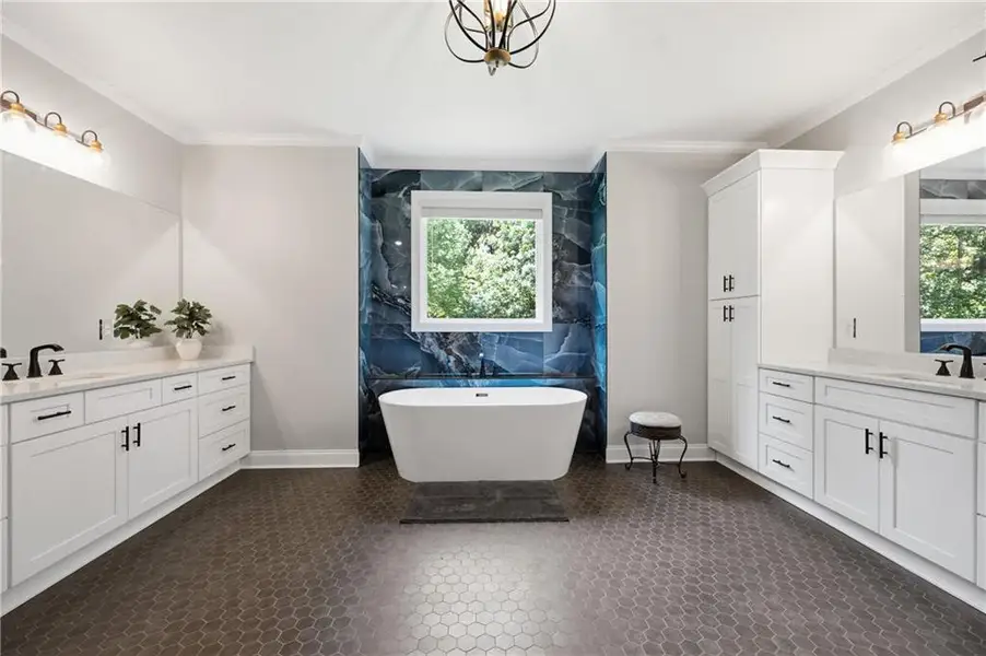 Furnished interior view inside a new home in , Dawsonville (Image 18).