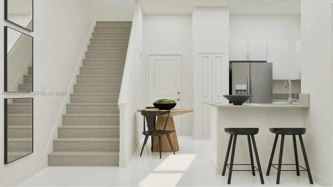 Furnished interior view inside a new home in Emerald Palms, Miami (Image 5).