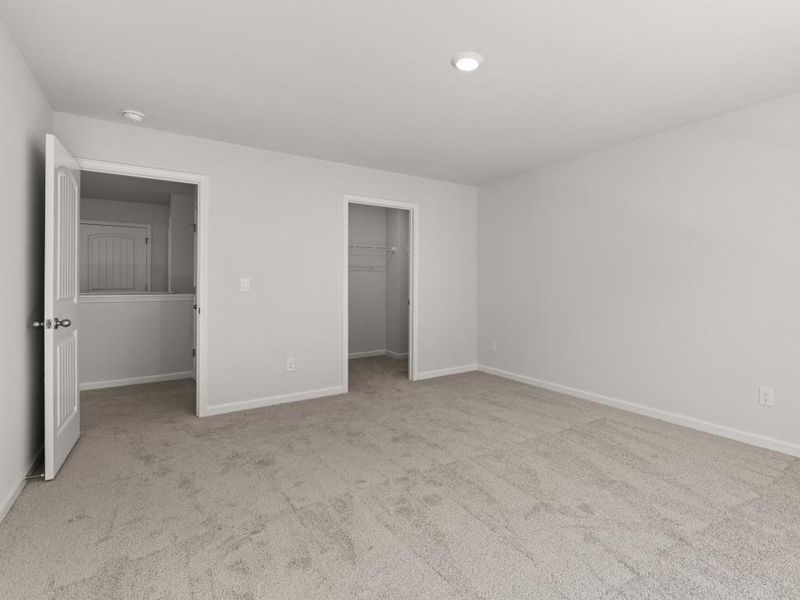 Spacious, unfurnished interior of a new home in Parkside at Carter Grove, Cartersville (Image 28).