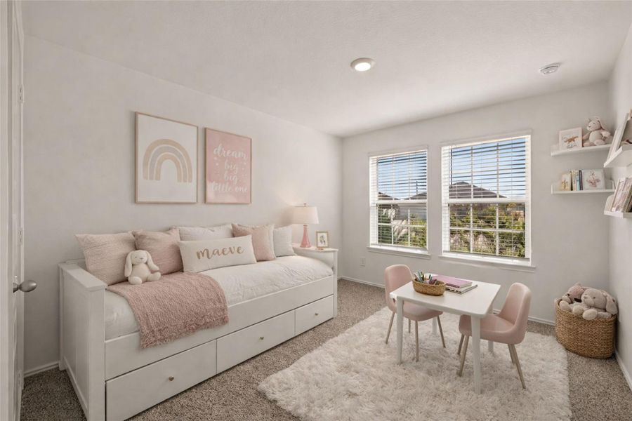 This image is virtually enhanced to help visualize the space.