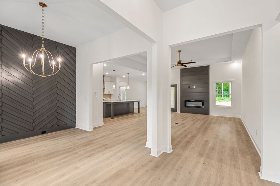 Spacious, unfurnished interior of a new home in Flint Farms, Concord (Image 36).