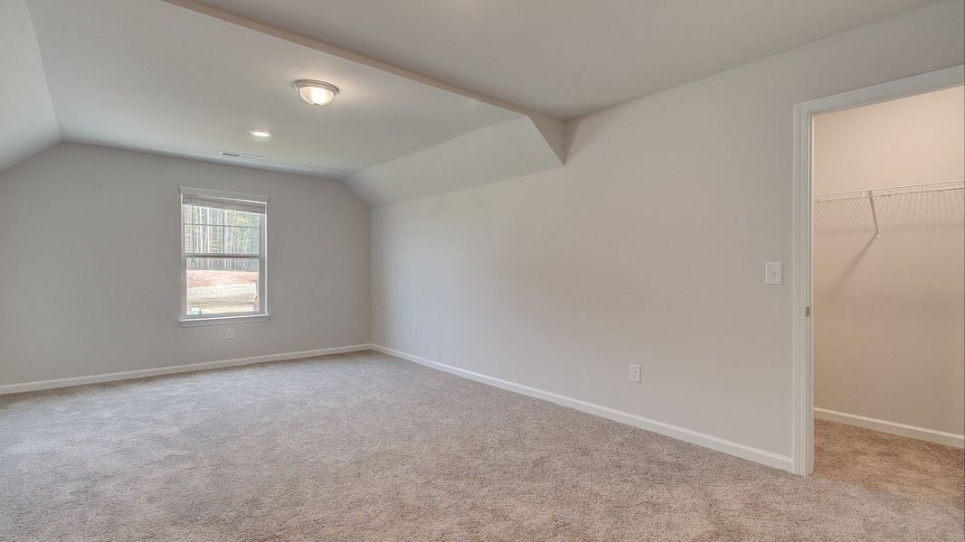 Representative furnished interior of a home built from the Henry II by DRB Homes in Grandview at Millers Mill, Stockbridge (Image 27).
