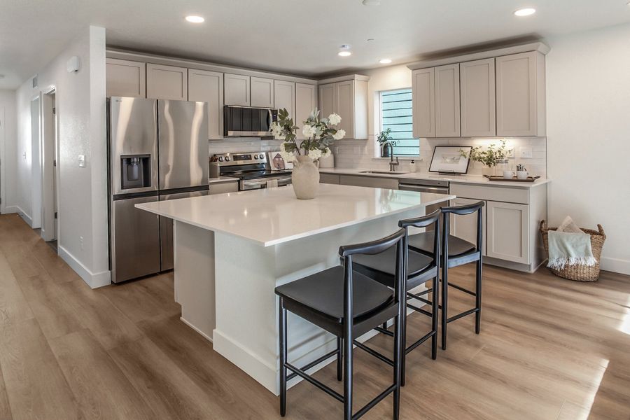 Furnished interior view inside a new home in Prairie Song, Windsor (Image 5).