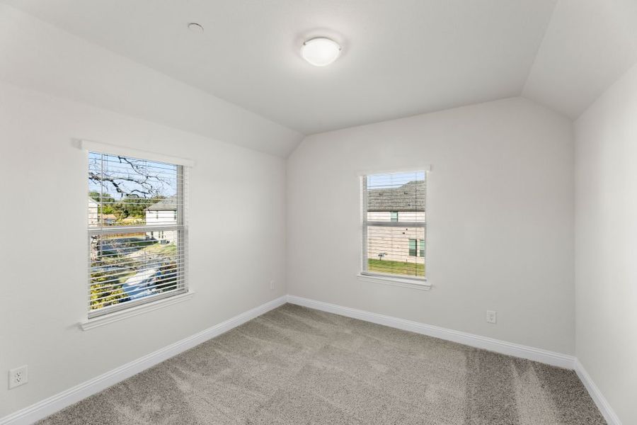 Representative exterior photo of a completed home built from the Conroe by Impression Homes in Timber Ridge, Corinth, TX (Image 20). Representative exterior photo of a completed home built from the Conroe by Impression Homes in Timber Ridge, Corinth, TX (Image 20).