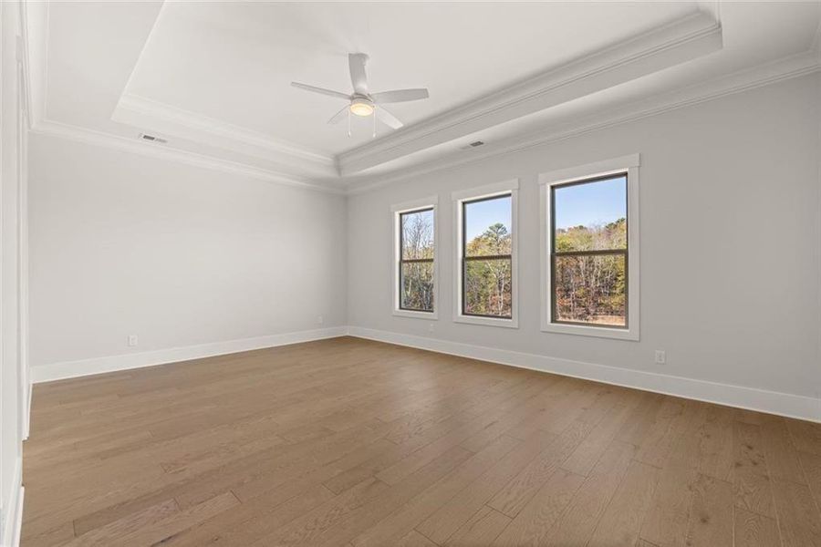 Spacious, unfurnished interior of a new home in Horizon at Laurel Canyon, Canton (Image 34).