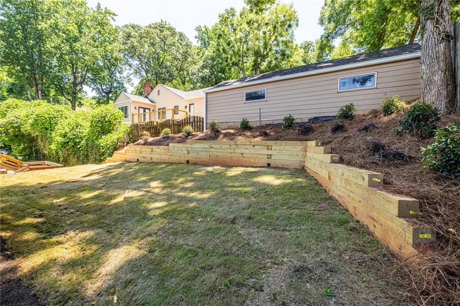 Exterior details and patio area of a home in , Atlanta (Image 4).