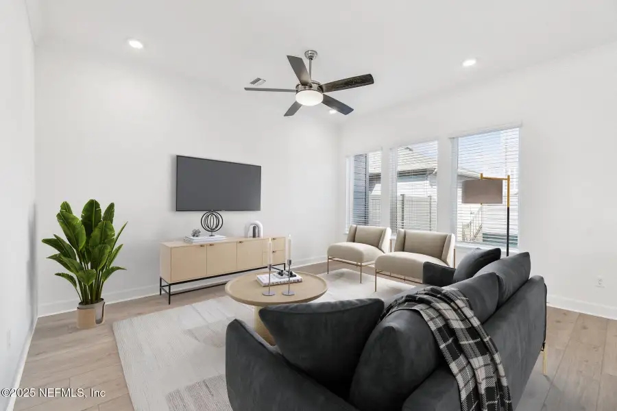 Furnished interior view inside a new home in Seven Pines 24' Rear Entry Townhomes, Jacksonville (Image 11).