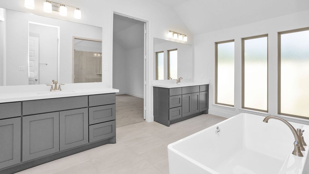 Furnished interior view inside a new home in Colton 55', Montgomery (Image 6). Furnished interior view inside a new home in Colton 55', Montgomery (Image 6).