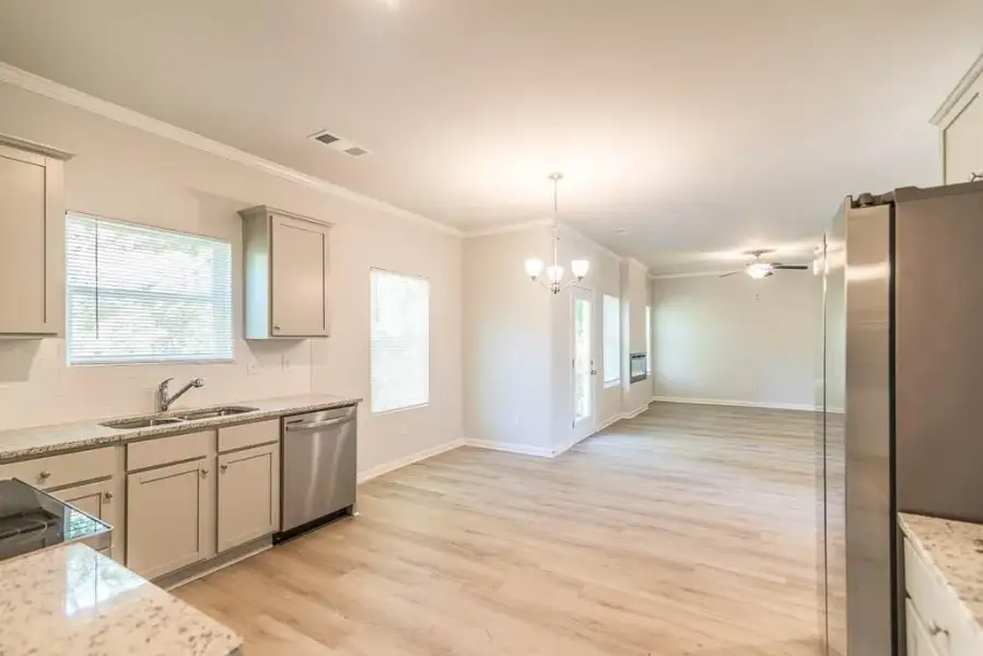 Furnished interior view inside a new home in , Douglasville (Image 5).
