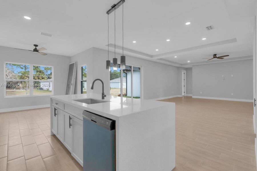 Furnished interior view inside a new home in , Palm Bay (Image 8). Furnished interior view inside a new home in , Palm Bay (Image 8).