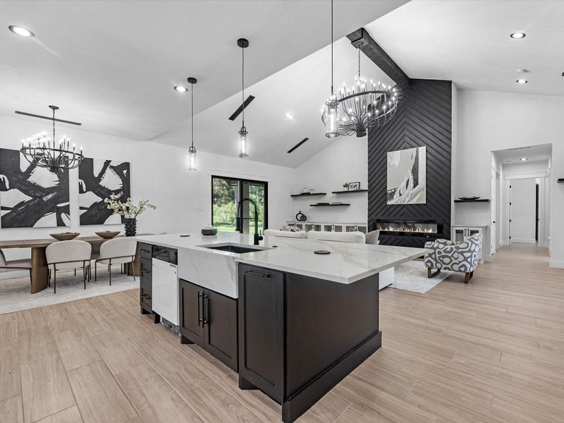 Furnished interior view inside a new home in , Dayton (Image 5).