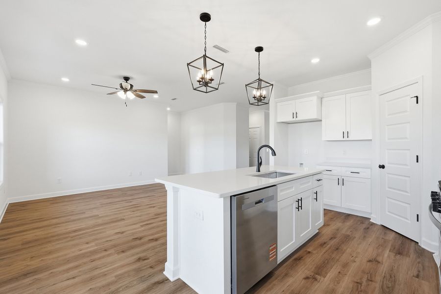 Furnished interior view inside a new home in , Crestview (Image 4).