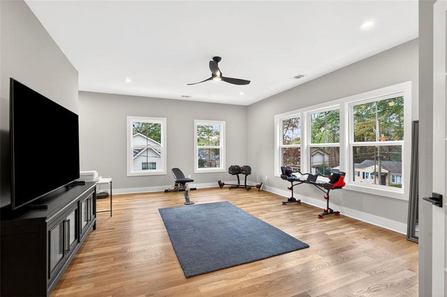 Furnished interior view inside a new home in , Decatur (Image 51).