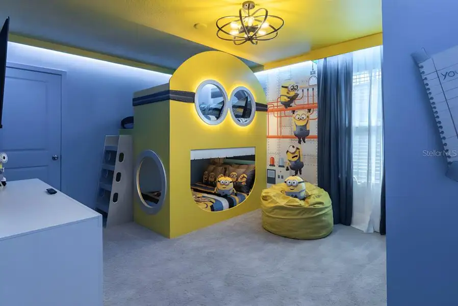 Furnished interior view inside a new home in , Davenport (Image 10).