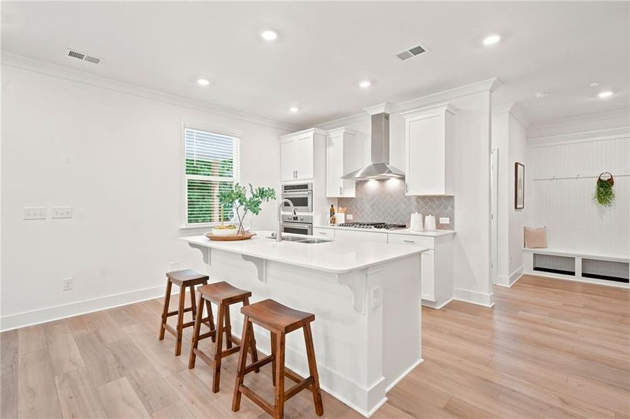 Furnished interior view inside a new home in , Dallas (Image 12). Furnished interior view inside a new home in , Dallas (Image 12).
