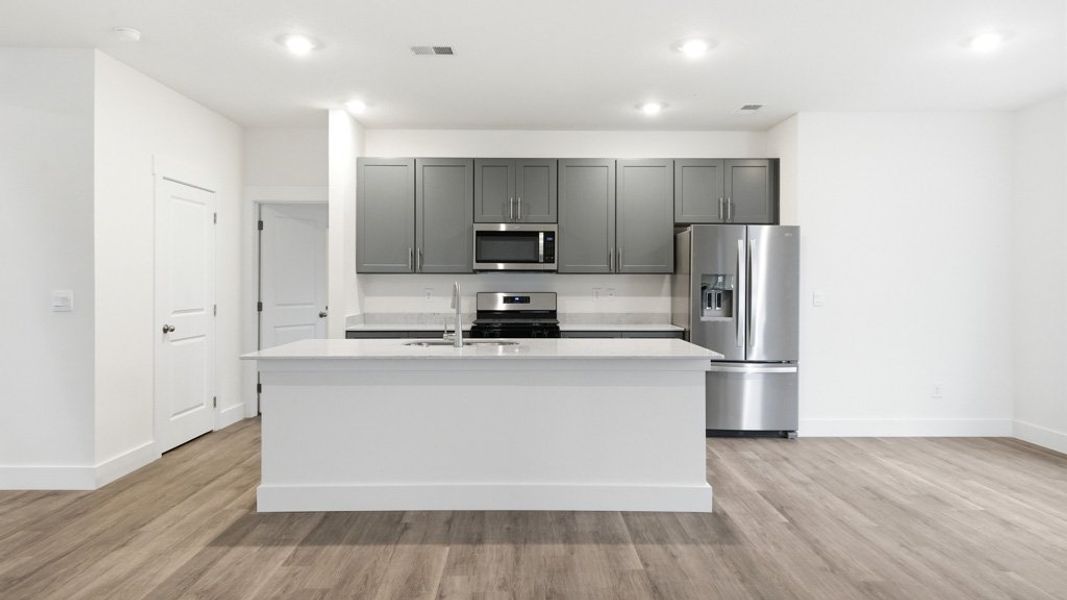 Furnished interior view inside a new home in Keebler Meadows, Johnson City (Image 7).