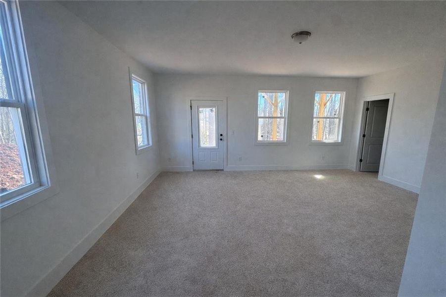 Spacious, unfurnished interior of a new home in , Suwanee (Image 16). Spacious, unfurnished interior of a new home in , Suwanee (Image 16).