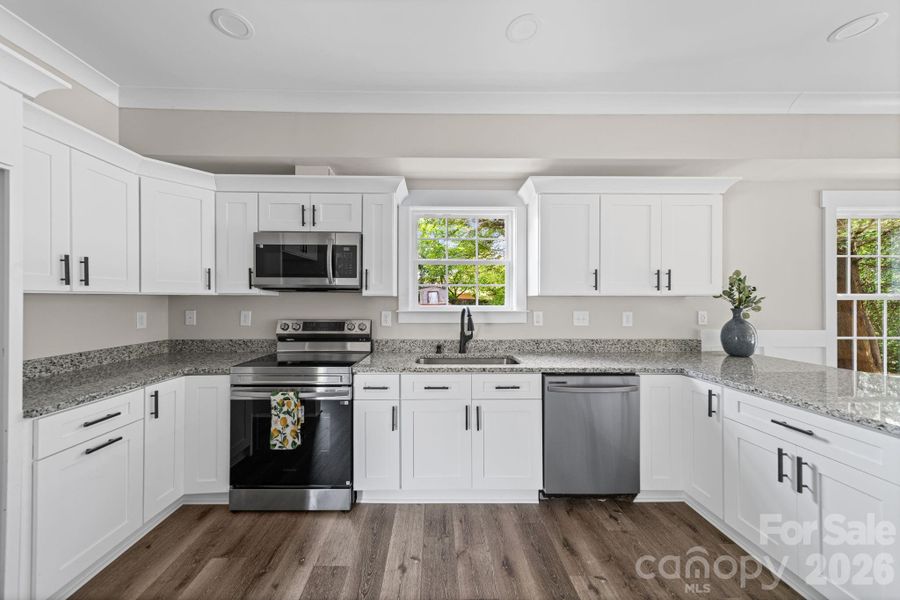 Furnished interior view inside a new home in , Charlotte (Image 7).