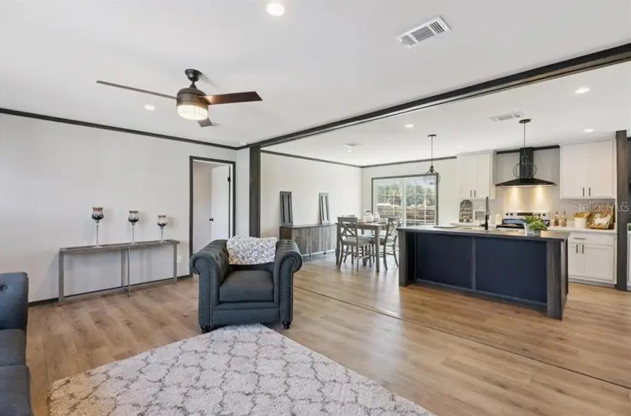 Furnished interior view inside a new home in , Bunnell (Image 3).