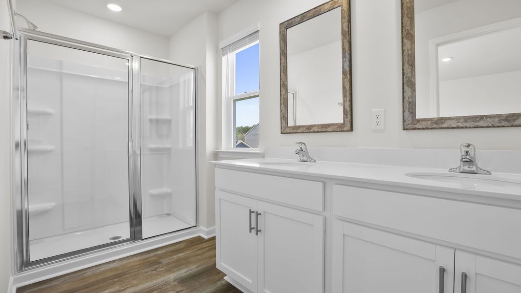 Furnished interior view inside a new home in Hawk Ridge, Anderson (Image 13).
