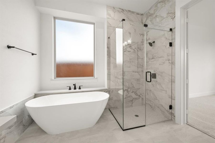 Furnished interior view inside a new home in La Frontera, Fort Worth (Image 17).