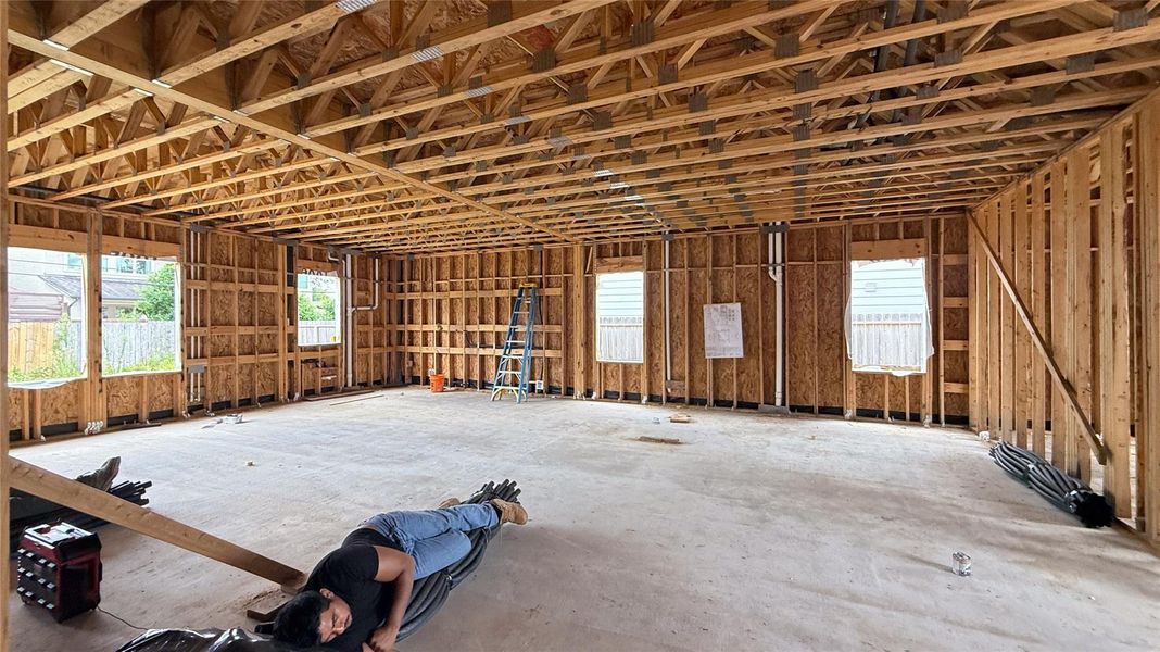 Spacious, unfurnished interior of a new home in , Houston (Image 12). Spacious, unfurnished interior of a new home in , Houston (Image 12).