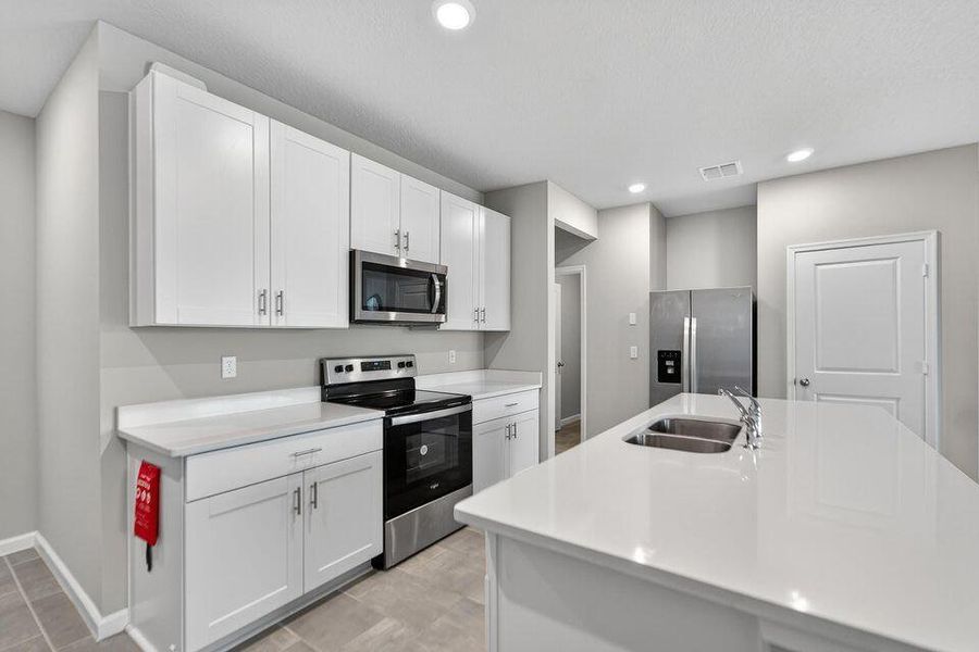 Furnished interior view inside a new home in Enclave at Mangonia Park, West Palm Beach (Image 29).