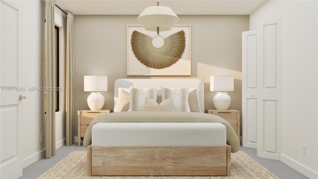 Furnished interior view inside a new home in Solterra, Sunrise (Image 8).