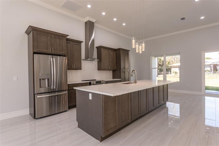 Furnished interior view inside a new home in , Palm Coast (Image 16).