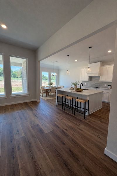 Representative furnished interior of a home built from the Iverson IV by Cheldan Homes in Arbor Oaks, Boyd (Image 41).
