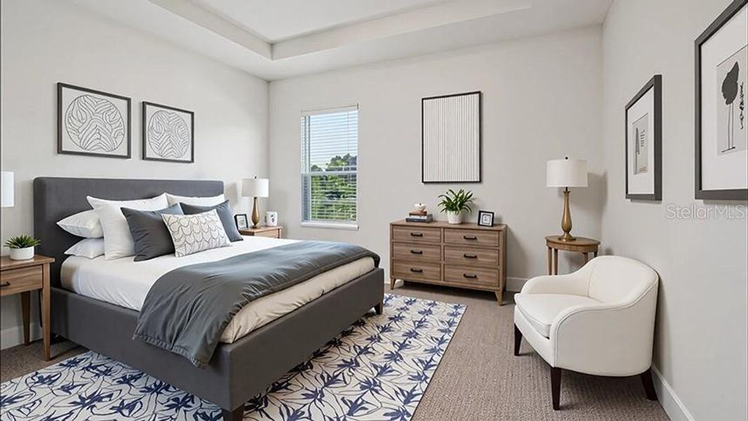 Furnished interior view inside a new home in Finley Woods, Gainesville (Image 7).