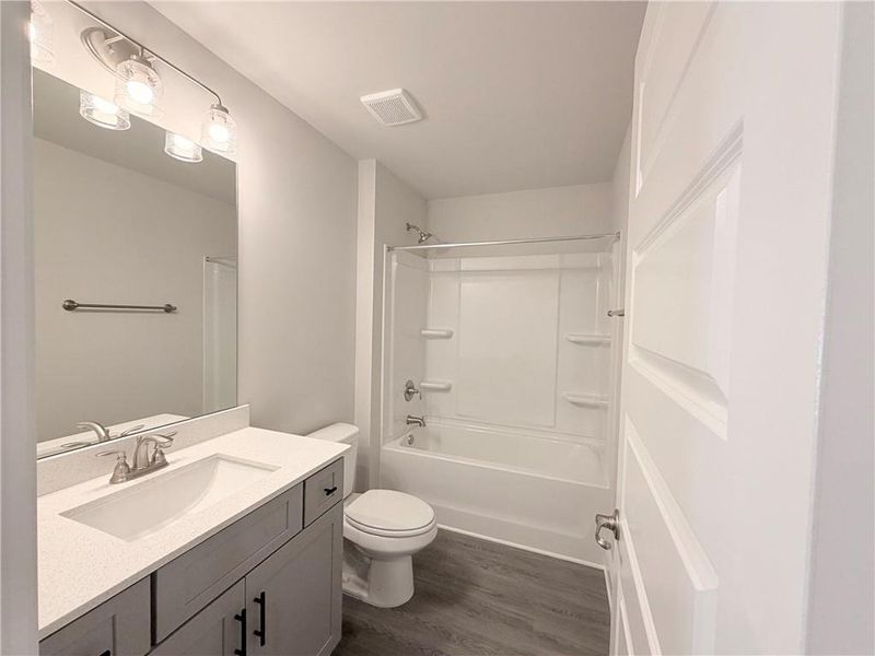 Furnished interior view inside a new home in Magnolia Villas, Cornelia (Image 11).