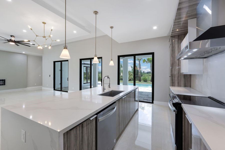 Furnished interior view inside a new home in , Cape Coral (Image 7).