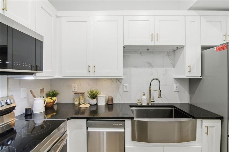 Furnished interior view inside a new home in , Union City (Image 7). Furnished interior view inside a new home in , Union City (Image 7).