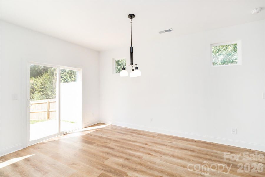 Spacious, unfurnished interior of a new home in , Charlotte (Image 30).