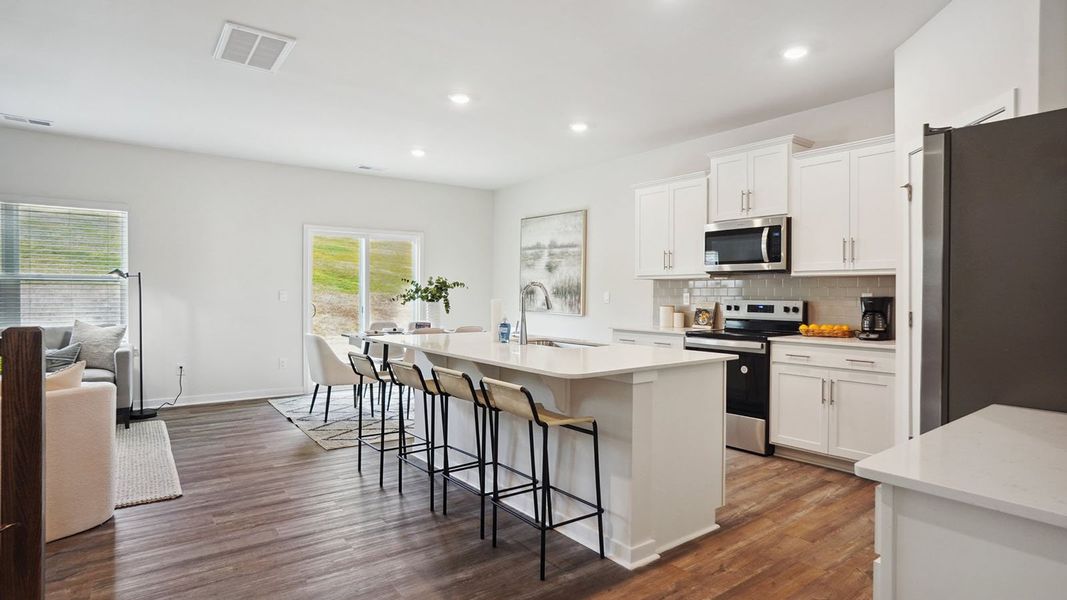 Furnished interior view inside a new home in Silverstein, Salisbury (Image 8).