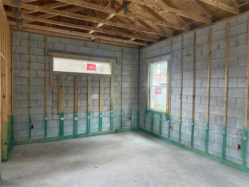 In-progress construction of a new home in , Lakeland, FL (Image 4).