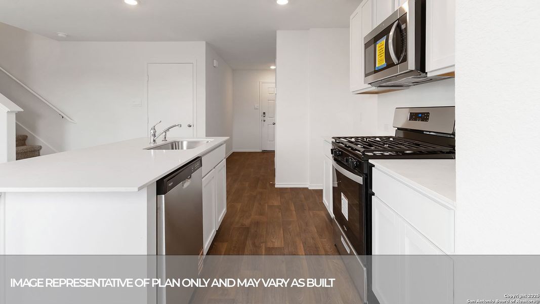 Furnished interior view inside a new home in Swenson Heights, Seguin (Image 4). Furnished interior view inside a new home in Swenson Heights, Seguin (Image 4).