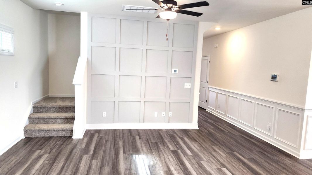 Spacious, unfurnished interior of a new home in Bickley Station, Irmo (Image 25).