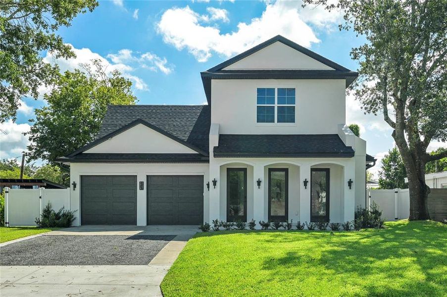 Front exterior of a new home in , Winter Park, FL, highlighting curb appeal (Image 31).