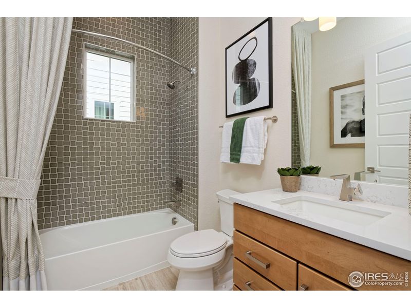 Furnished interior view inside a new home in , Fort Collins (Image 17). Furnished interior view inside a new home in , Fort Collins (Image 17).