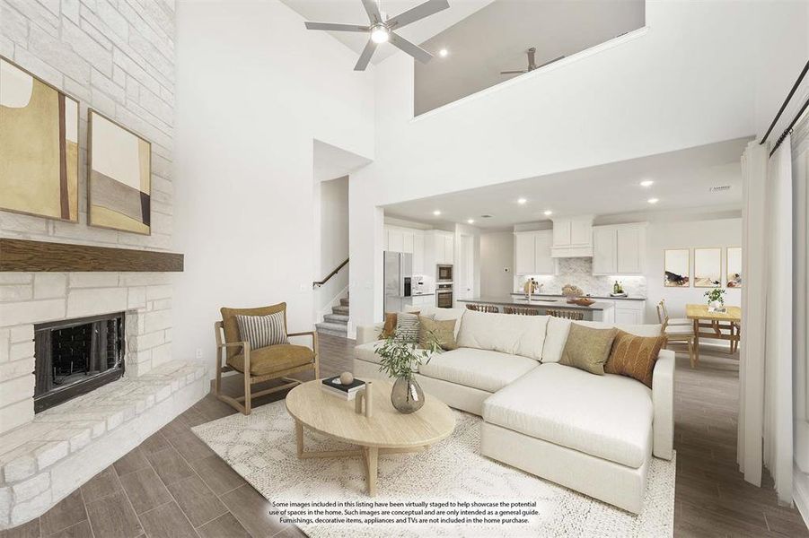 Furnished interior view inside a new home in The Oasis at North Grove 75-80, Waxahachie (Image 16). Furnished interior view inside a new home in The Oasis at North Grove 75-80, Waxahachie (Image 16).