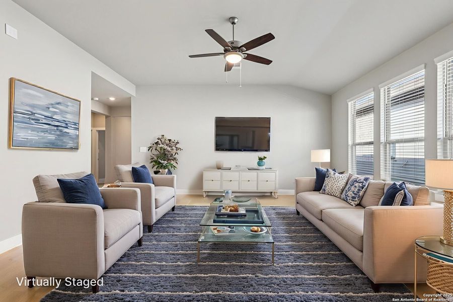 Furnished interior view inside a new home in Legendary Trails - Premier Series, Cibolo (Image 13).