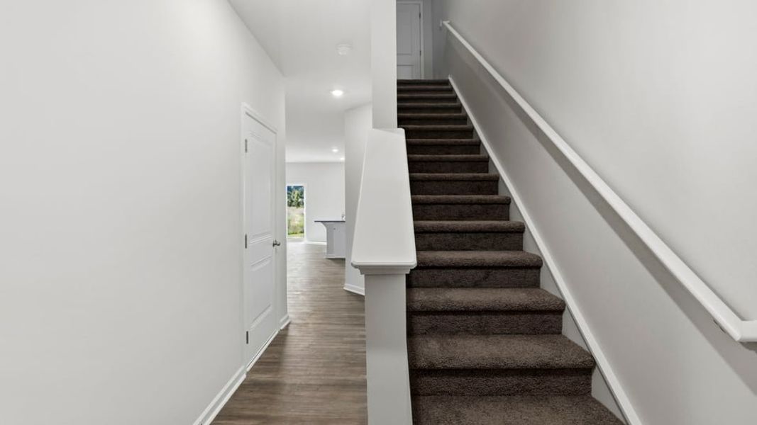 Spacious, unfurnished interior of a new home in Covington Village, Greer (Image 15). Spacious, unfurnished interior of a new home in Covington Village, Greer (Image 15).