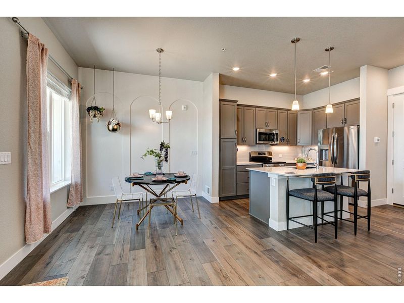 Furnished interior view inside a new home in Highlands at Fox Hill - Discovery, Longmont (Image 3).