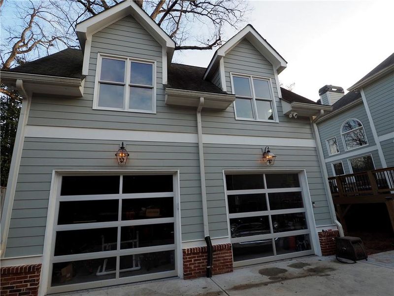 In-progress construction of a new home in , Brookhaven, GA (Image 75).