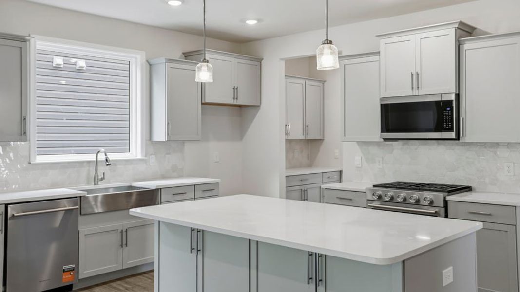 Furnished interior view inside a new home in Briargate, Fountain Inn (Image 7).