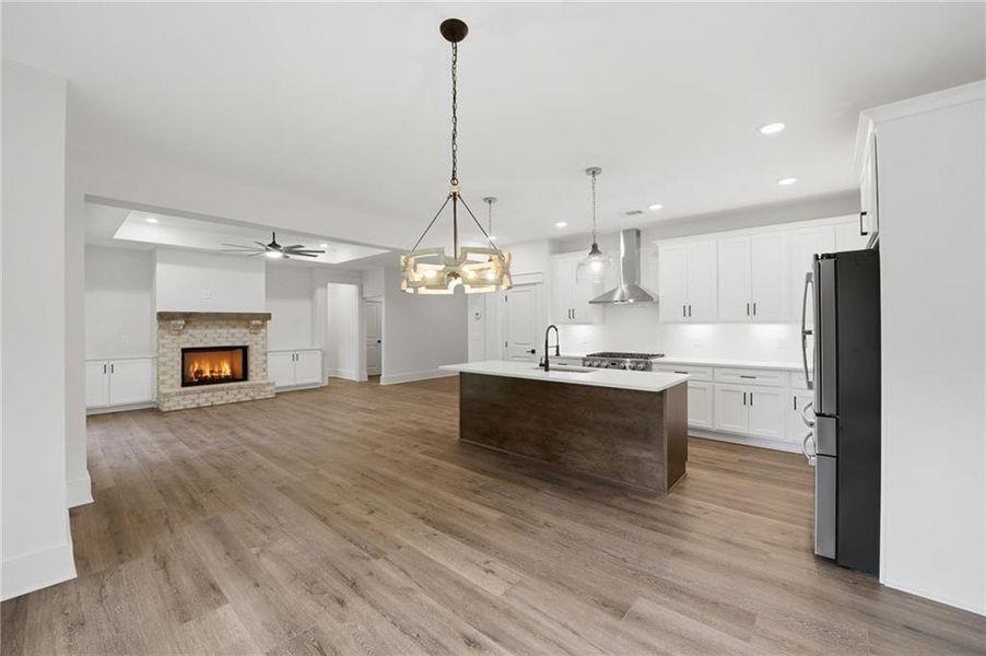 Spacious, unfurnished interior of a new home in Autumn Brook, Canton (Image 28). Spacious, unfurnished interior of a new home in Autumn Brook, Canton (Image 28).